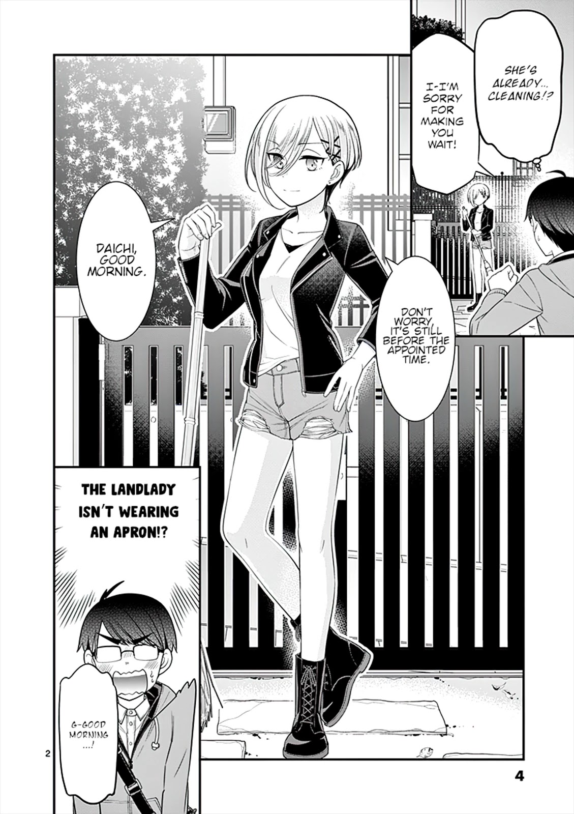 Ooyanki! ~My Apartment Life with a Yankee Landlord~ Chapter 11 page 2 - Chapter 11