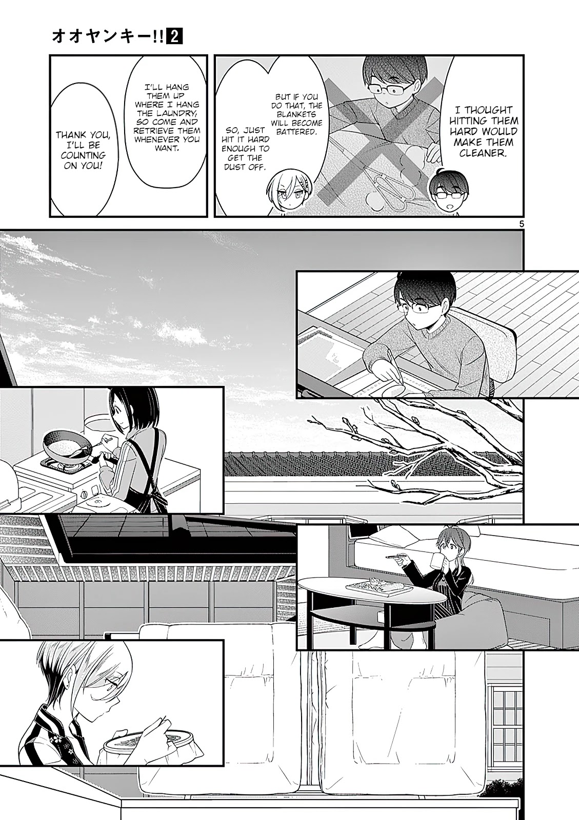 Ooyanki! ~My Apartment Life with a Yankee Landlord~ Chapter 15 page 5 - Chapter 15