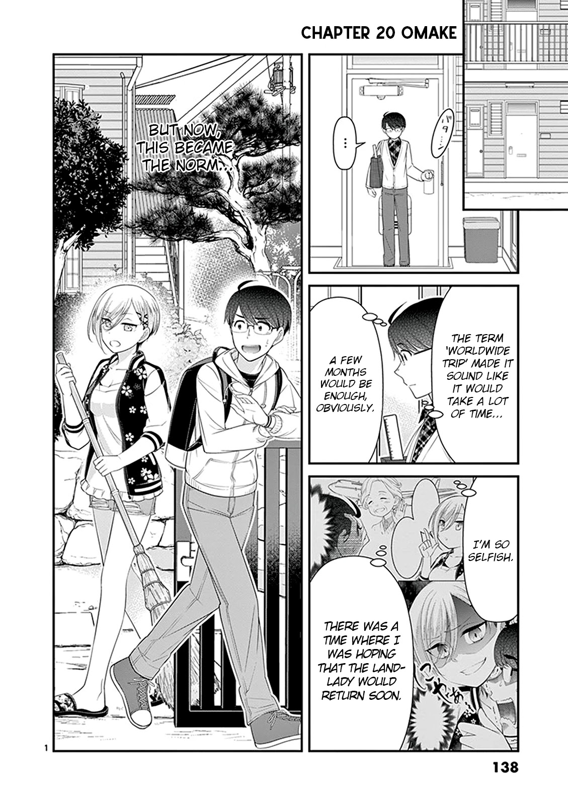 Ooyanki! ~My Apartment Life with a Yankee Landlord~ Chapter 20.5 page 1 - Chapter 20.5: Omake