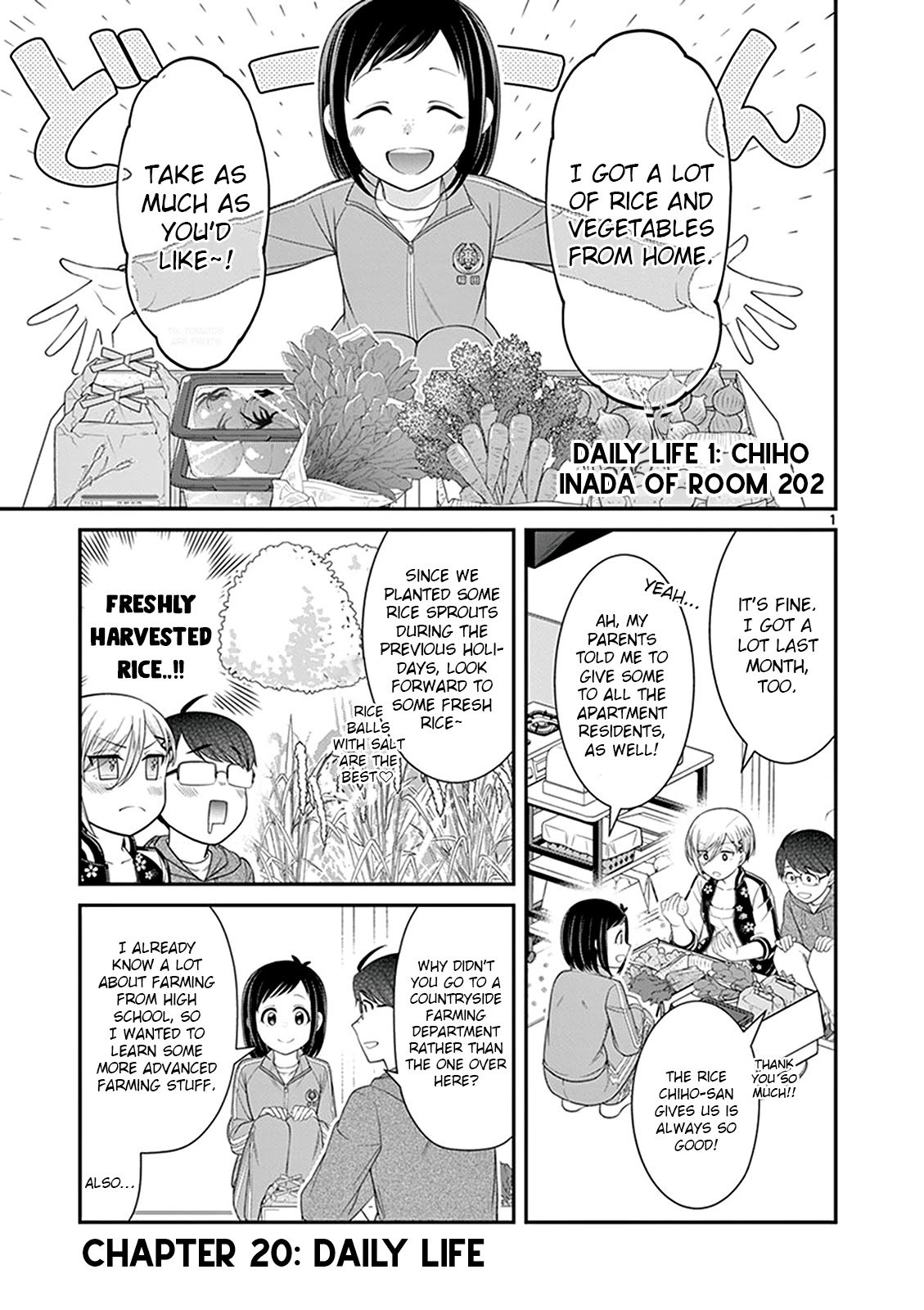 Ooyanki! ~My Apartment Life with a Yankee Landlord~ Chapter 20 page 1 - Chapter 20: Daily Life