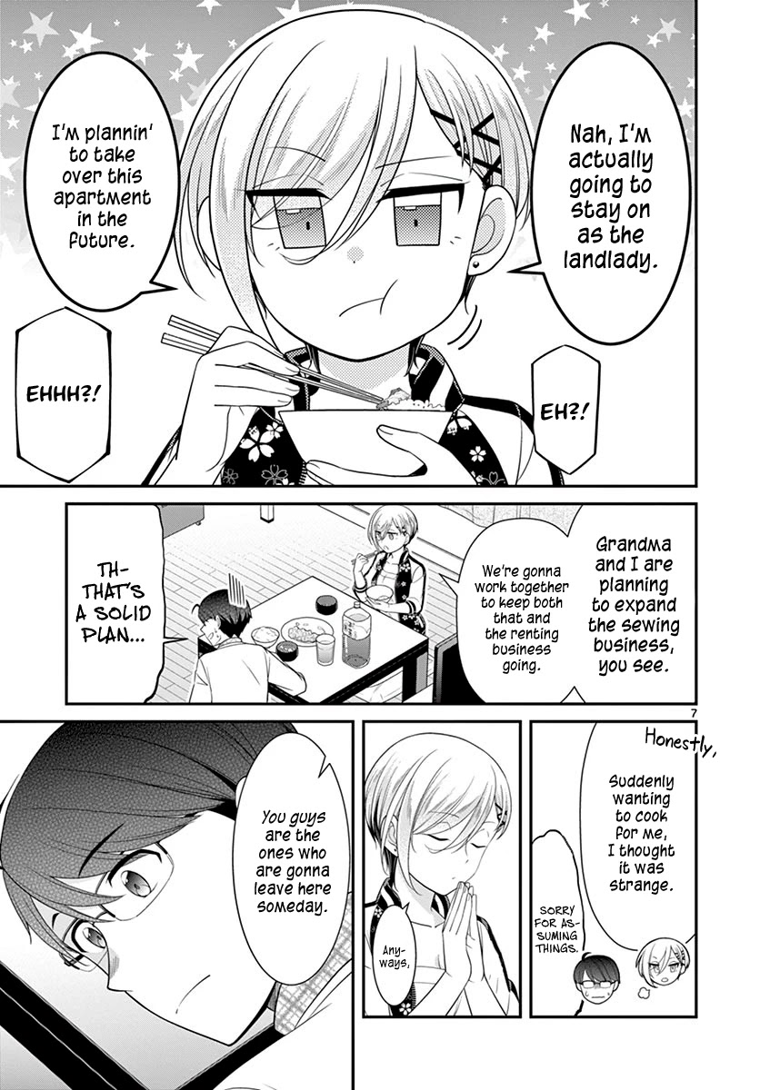 Ooyanki! ~My Apartment Life with a Yankee Landlord~ Chapter 21 page 7 - Chapter 21: The Days of Hananosaki Heights