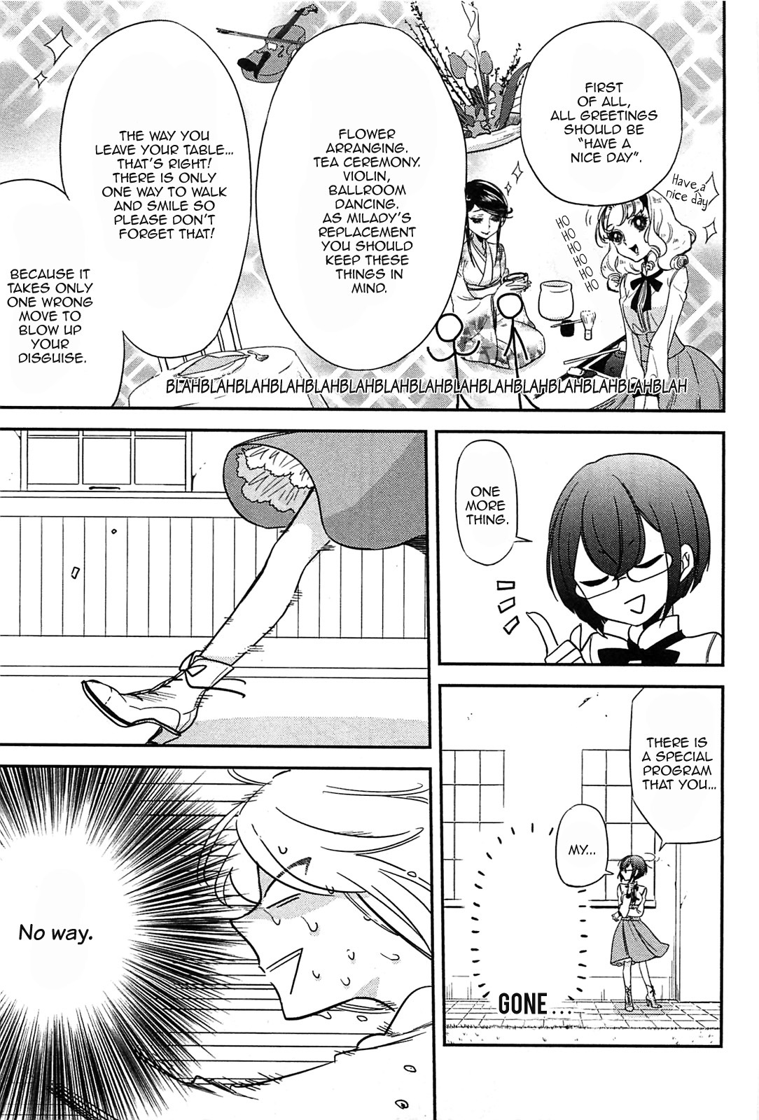Opapagoto Chapter 1 page 22 - Chapter 1: Girl meets Girl