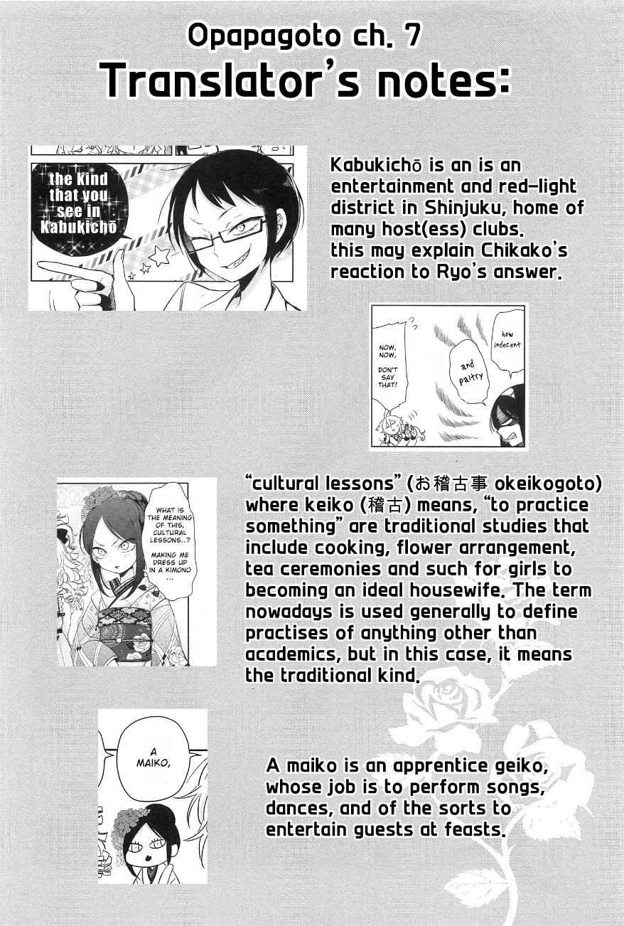 Opapagoto Chapter 7 page 36 - Chapter 7: What I Can Do