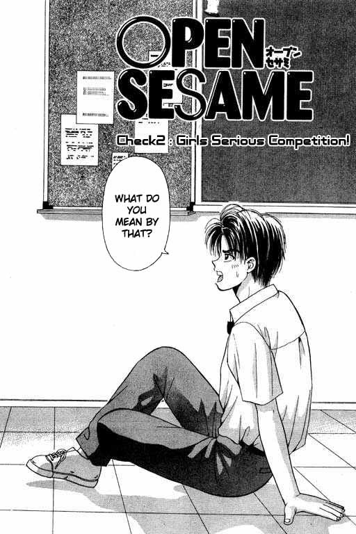 Open Sesame Chapter 2 page 1 - Chapter 2: The Girls' Circle Aggressive Competition