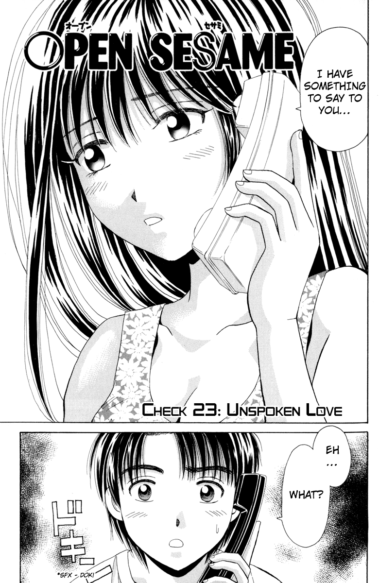 Open Sesame Chapter 23 page 1 - Chapter 23: Unspoken Love