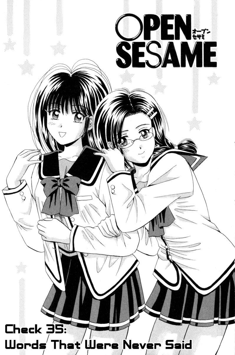 Open Sesame Chapter 35 page 1 - Chapter 35: Words That Were Never Said