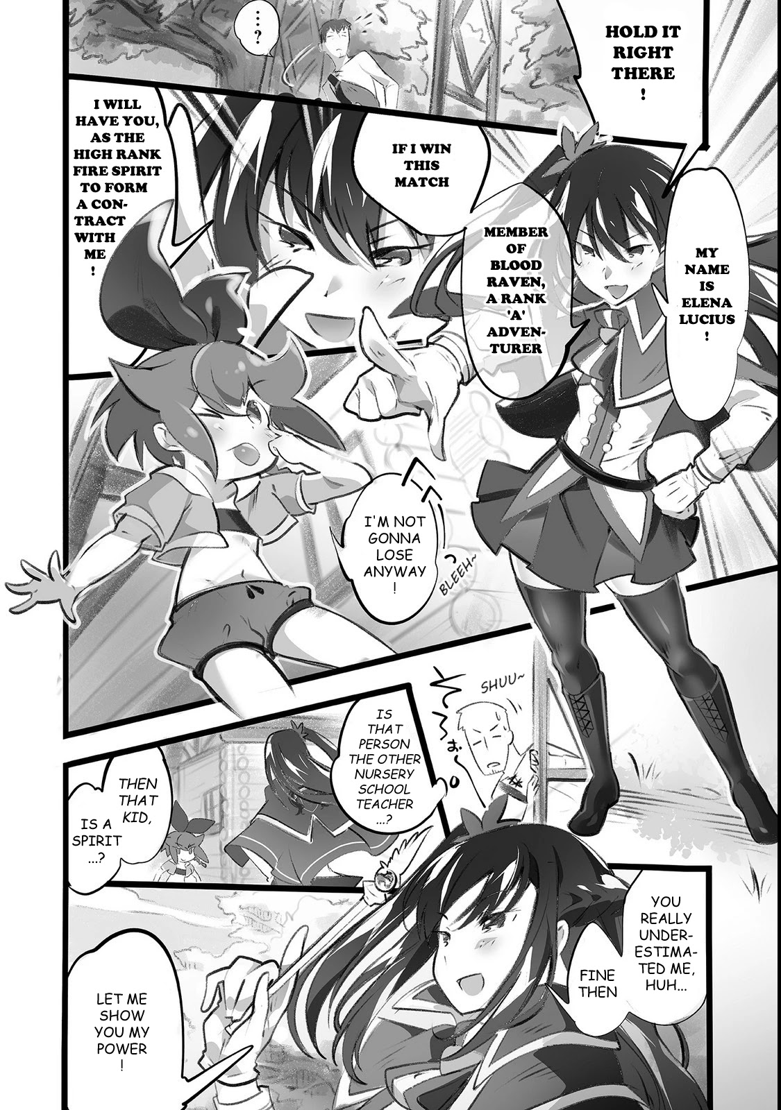 Opened The "Different World Nursery School"  ~The Strongest Loli Spirits Are Deredere by Paternity Skill~ Chapter 1.5 page 5 - Chapter 1.5: Kindergarten Admission (Part 2)