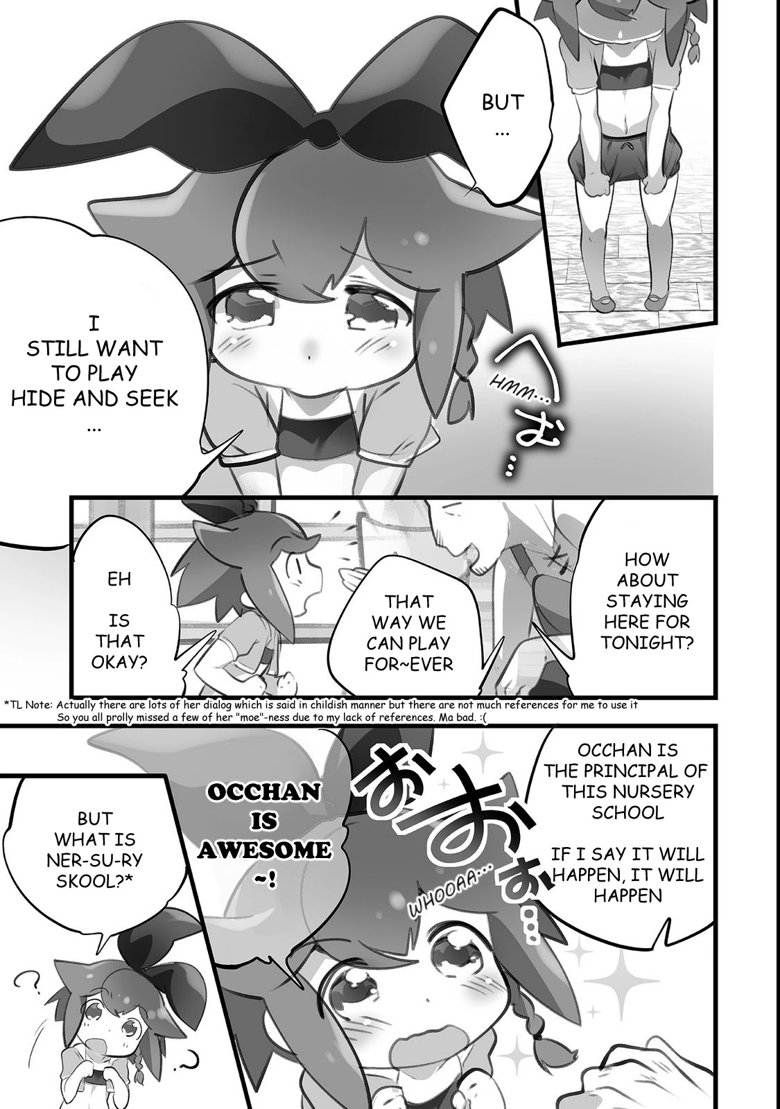 Opened The "Different World Nursery School"  ~The Strongest Loli Spirits Are Deredere by Paternity Skill~ Chapter 2 page 15 - Chapter 2: Kindergarten Entrance Ceremony (Part 2)