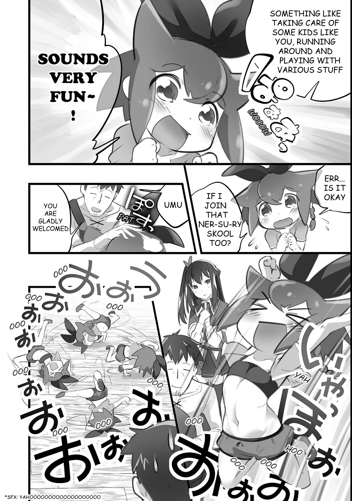 Opened The "Different World Nursery School"  ~The Strongest Loli Spirits Are Deredere by Paternity Skill~ Chapter 2 page 16 - Chapter 2: Kindergarten Entrance Ceremony (Part 2)