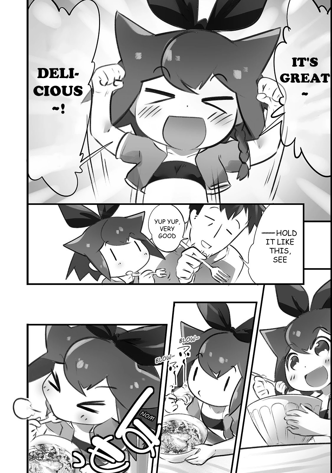 Opened The "Different World Nursery School"  ~The Strongest Loli Spirits Are Deredere by Paternity Skill~ Chapter 3 page 12 - Chapter 3: Itadakimasu (Bon appétit)