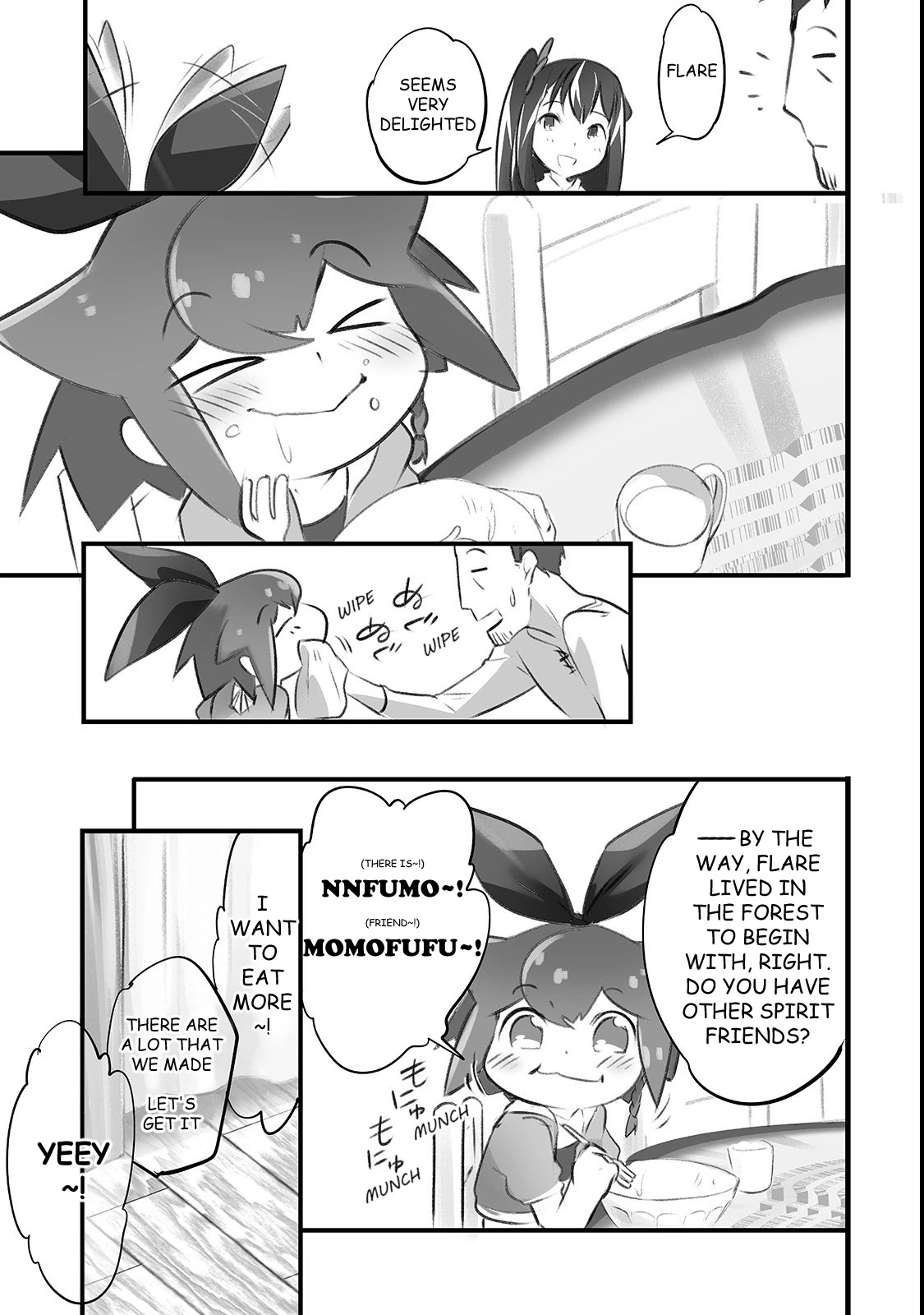 Opened The "Different World Nursery School"  ~The Strongest Loli Spirits Are Deredere by Paternity Skill~ Chapter 3 page 13 - Chapter 3: Itadakimasu (Bon appétit)