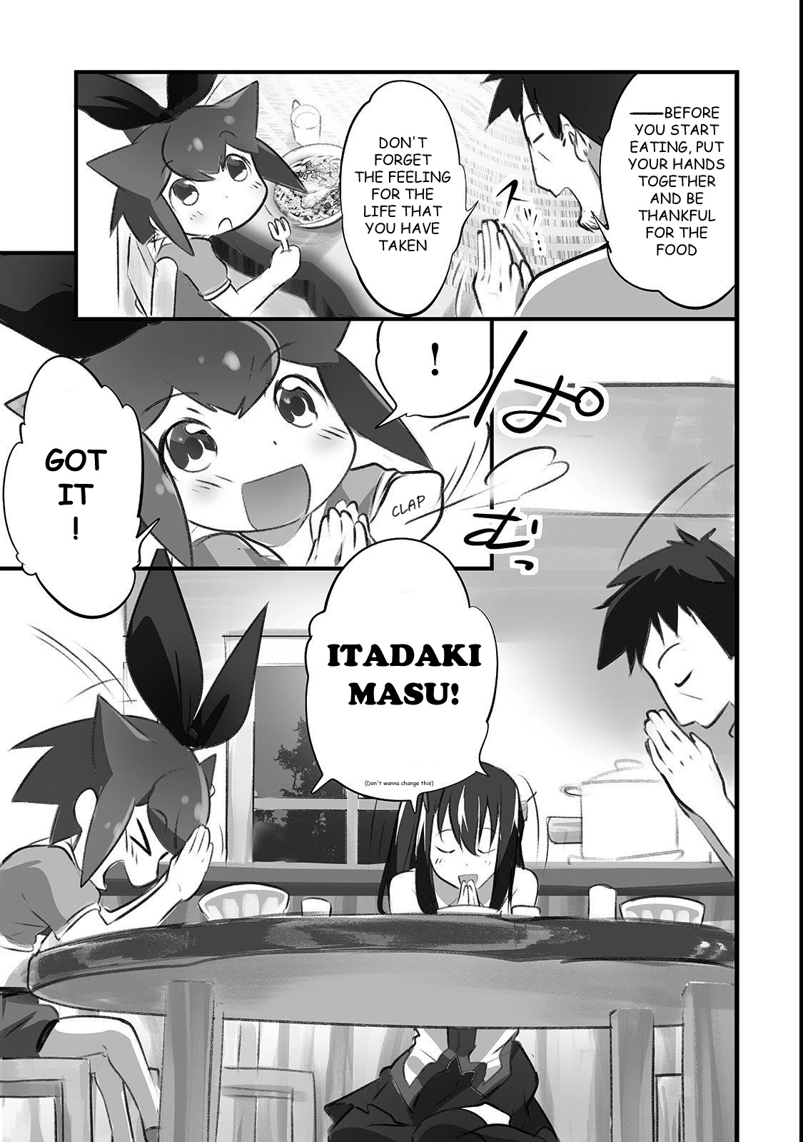 Opened The "Different World Nursery School"  ~The Strongest Loli Spirits Are Deredere by Paternity Skill~ Chapter 3 page 9 - Chapter 3: Itadakimasu (Bon appétit)