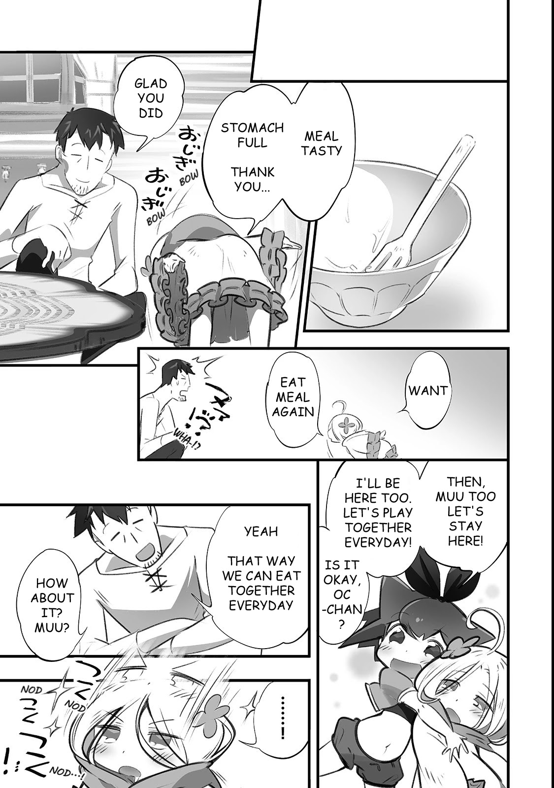 Opened The "Different World Nursery School"  ~The Strongest Loli Spirits Are Deredere by Paternity Skill~ Chapter 4 page 11 - Chapter 4: Isshouni (Together)
