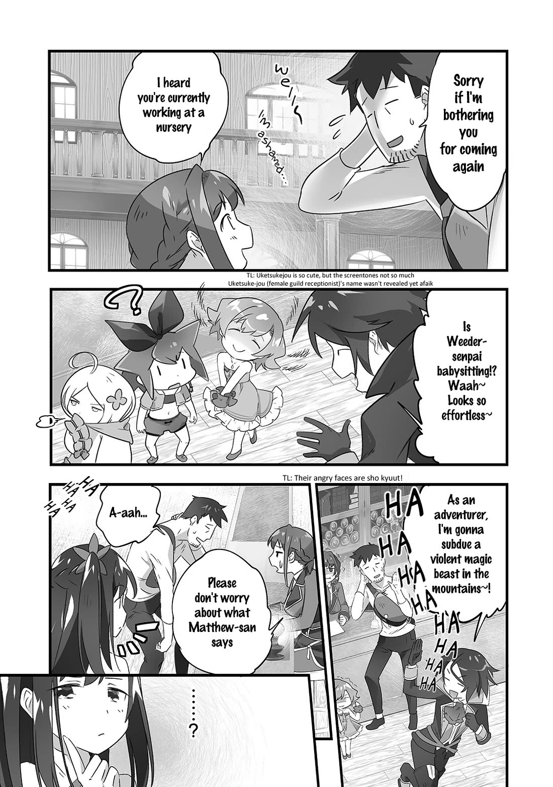Opened The "Different World Nursery School"  ~The Strongest Loli Spirits Are Deredere by Paternity Skill~ Chapter 8 page 4 - Chapter 8: Kusamushiri「Weeding」
