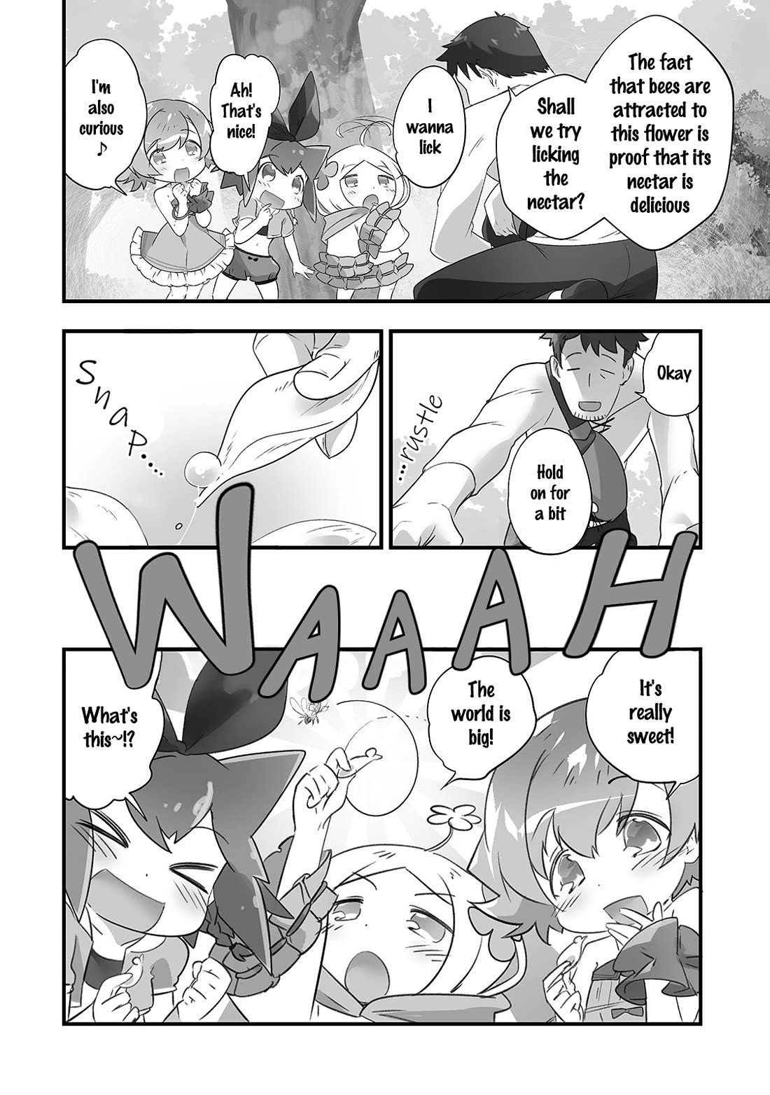 Opened The "Different World Nursery School"  ~The Strongest Loli Spirits Are Deredere by Paternity Skill~ Chapter 8 page 7 - Chapter 8: Kusamushiri「Weeding」