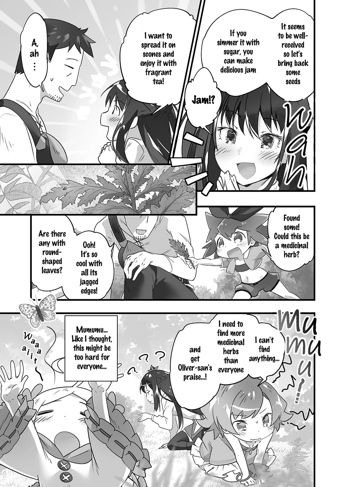 Opened The "Different World Nursery School"  ~The Strongest Loli Spirits Are Deredere by Paternity Skill~ Chapter 8 page 8 - Chapter 8: Kusamushiri「Weeding」