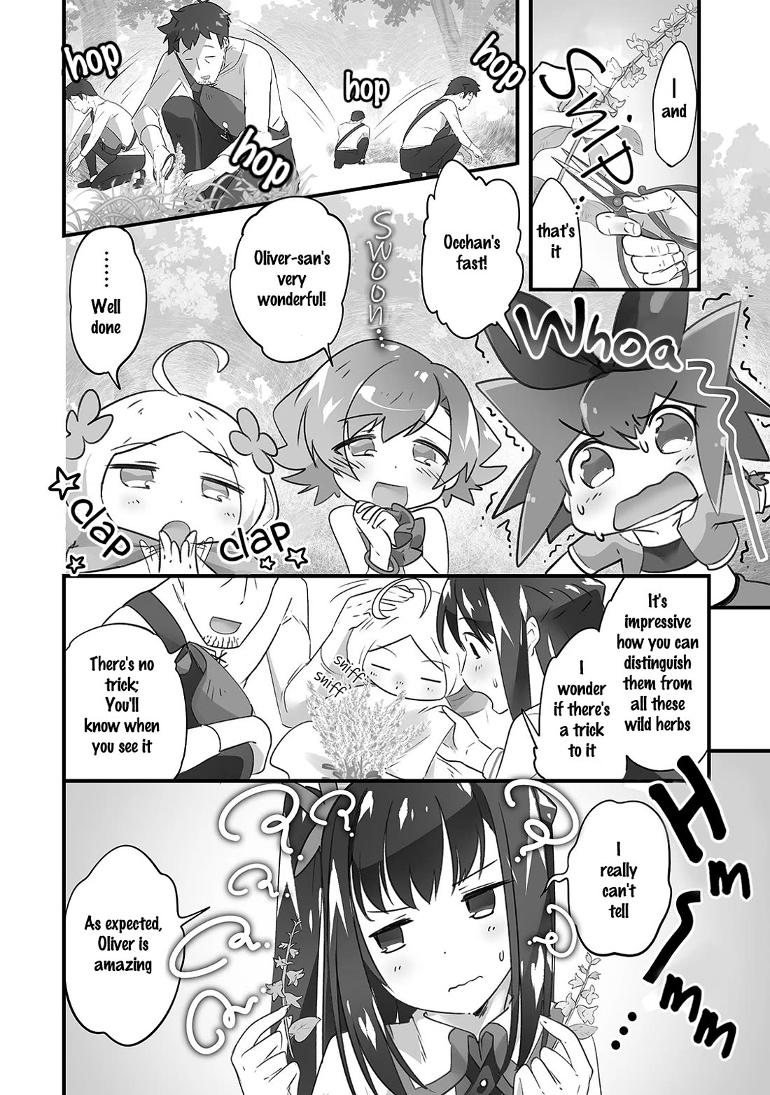 Opened The "Different World Nursery School"  ~The Strongest Loli Spirits Are Deredere by Paternity Skill~ Chapter 8 page 9 - Chapter 8: Kusamushiri「Weeding」