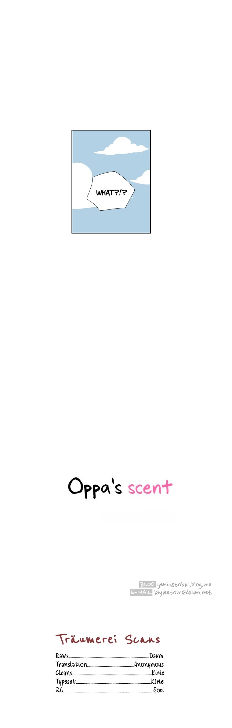 Oppa's Scent Chapter 5 page 15 - Chapter 5