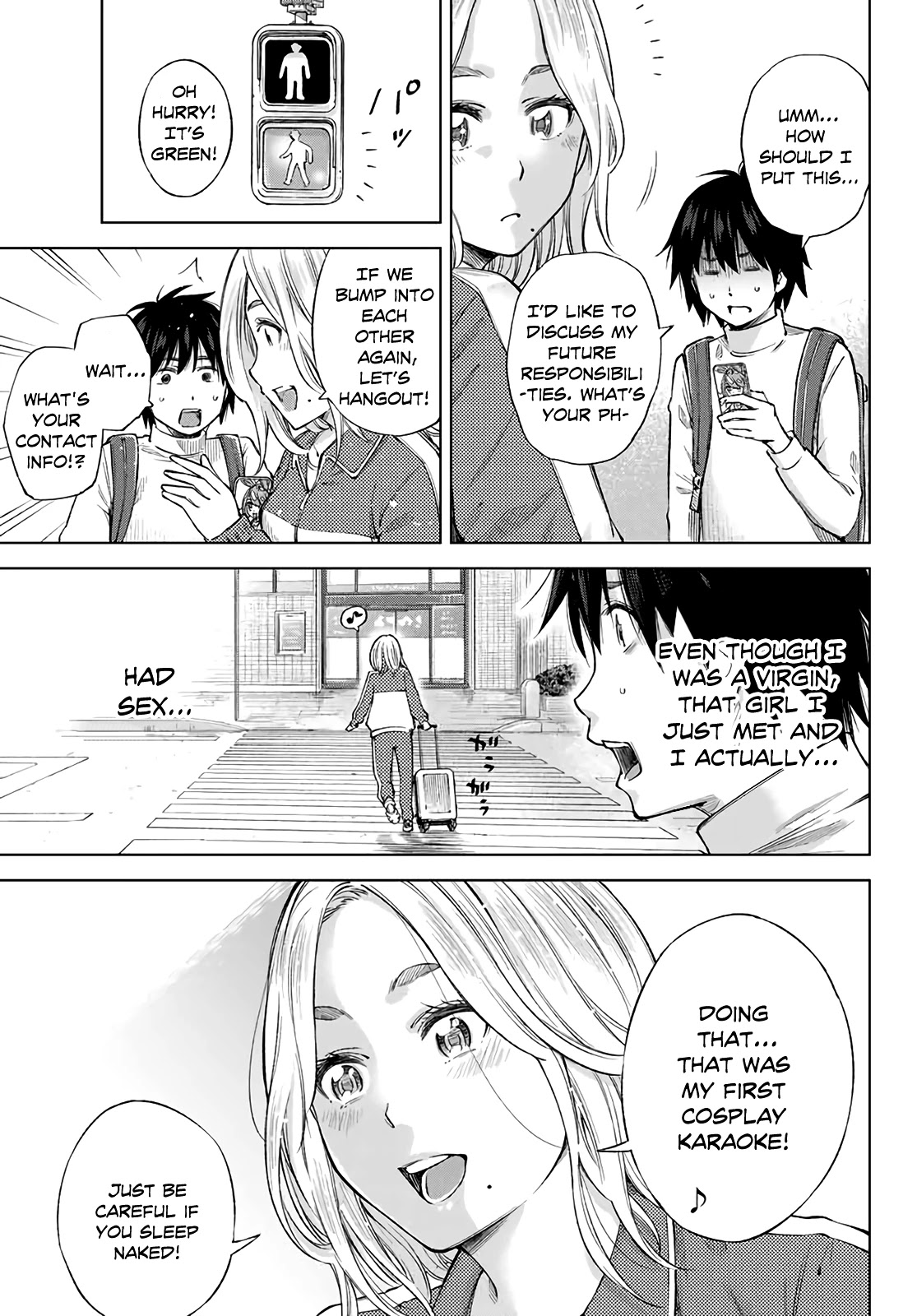 Ora, Yomekko sa ikuda! ~ Kosupure JK no Himitsu no Aijou ~ Chapter 1 page 23 - Chapter 1: Hey, I Came to Tokyo!