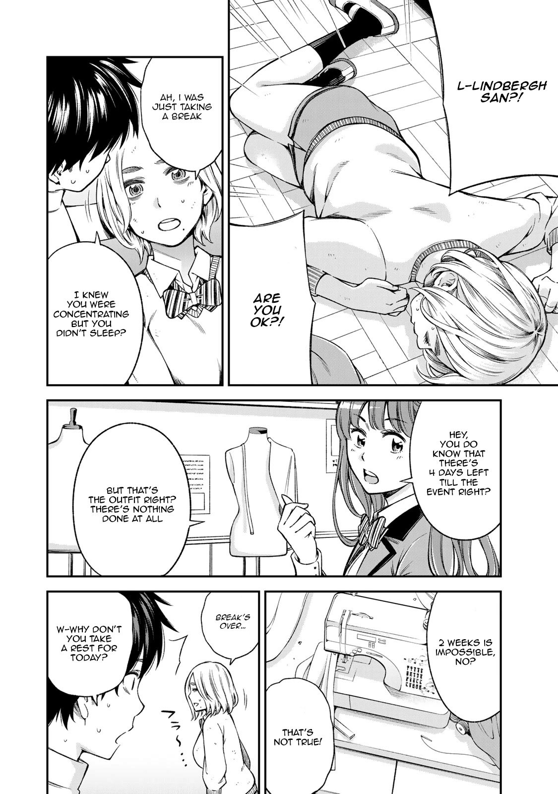 Ora, Yomekko sa ikuda! ~ Kosupure JK no Himitsu no Aijou ~ Chapter 12 page 12 - Chapter 12: Handicraft Club, I'll Do It!
