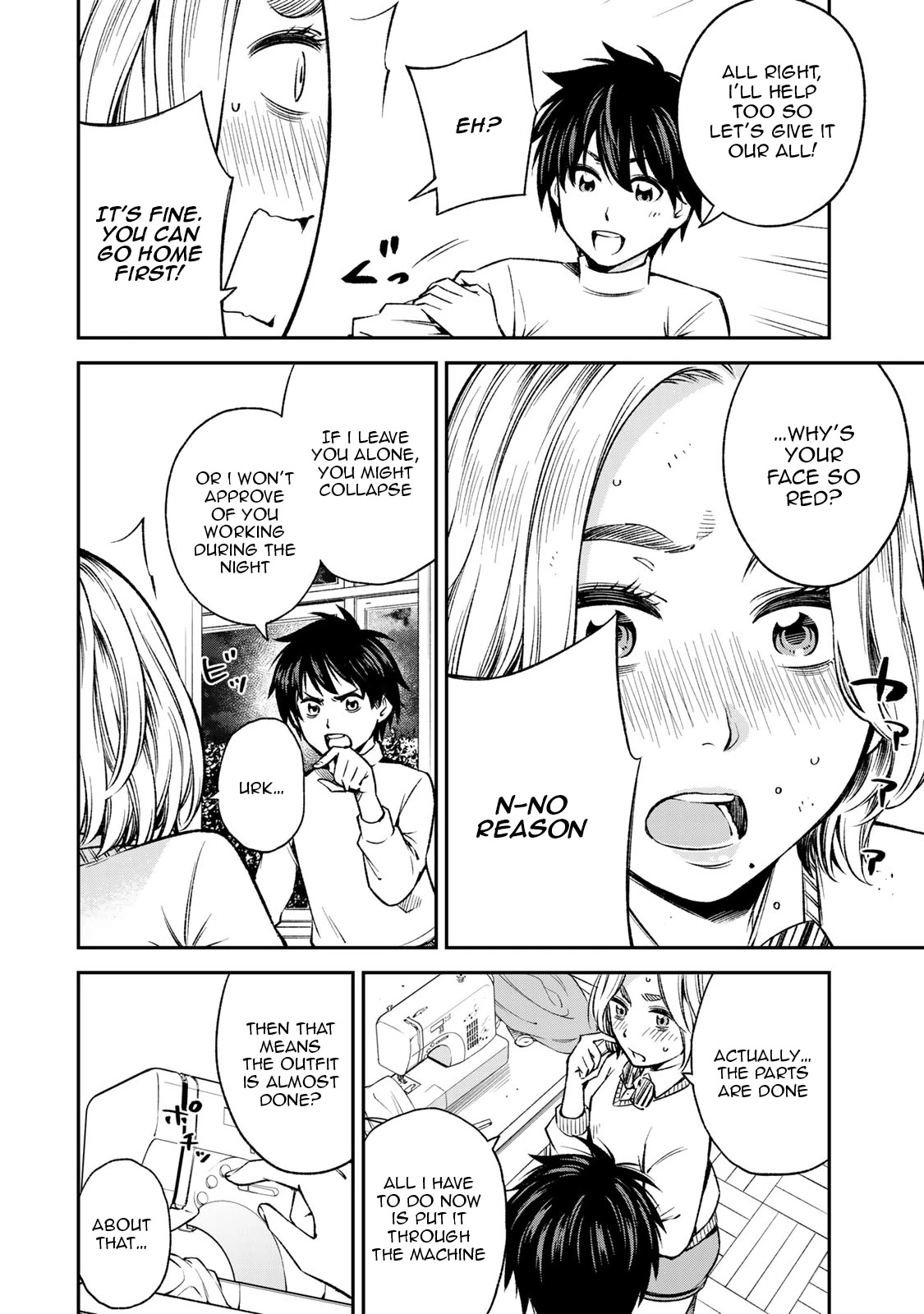 Ora, Yomekko sa ikuda! ~ Kosupure JK no Himitsu no Aijou ~ Chapter 12 page 14 - Chapter 12: Handicraft Club, I'll Do It!