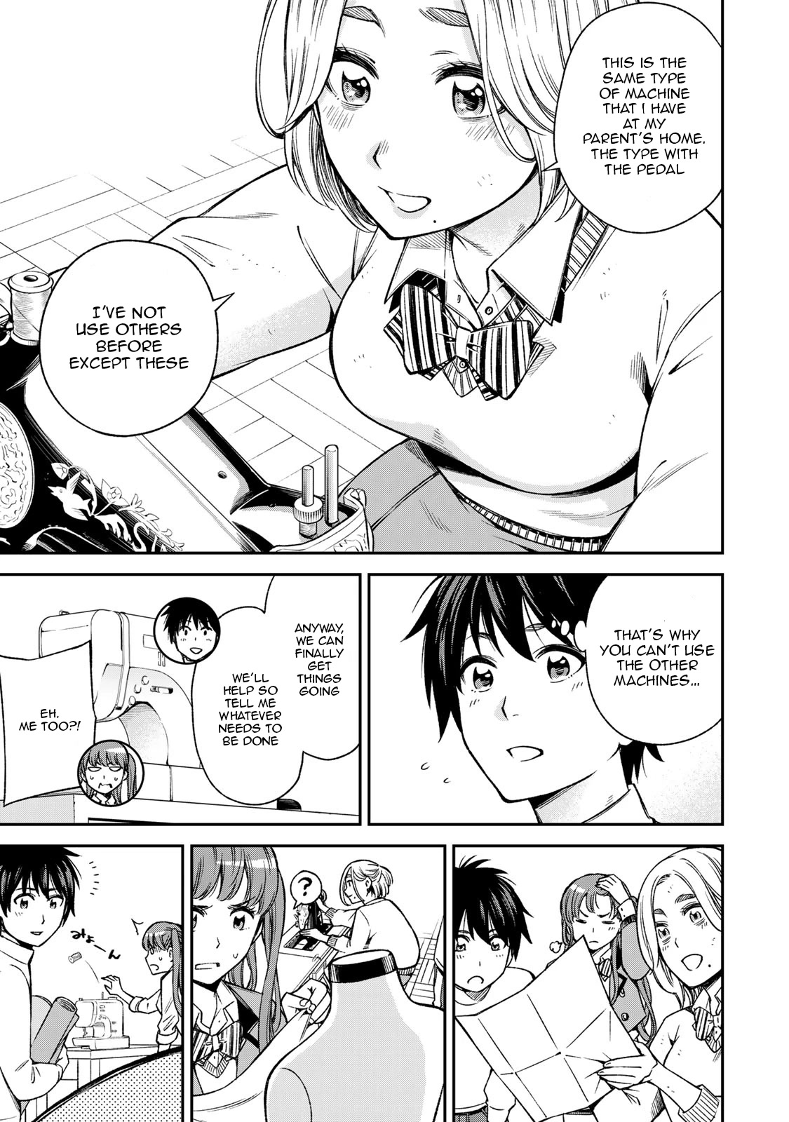 Ora, Yomekko sa ikuda! ~ Kosupure JK no Himitsu no Aijou ~ Chapter 12 page 19 - Chapter 12: Handicraft Club, I'll Do It!