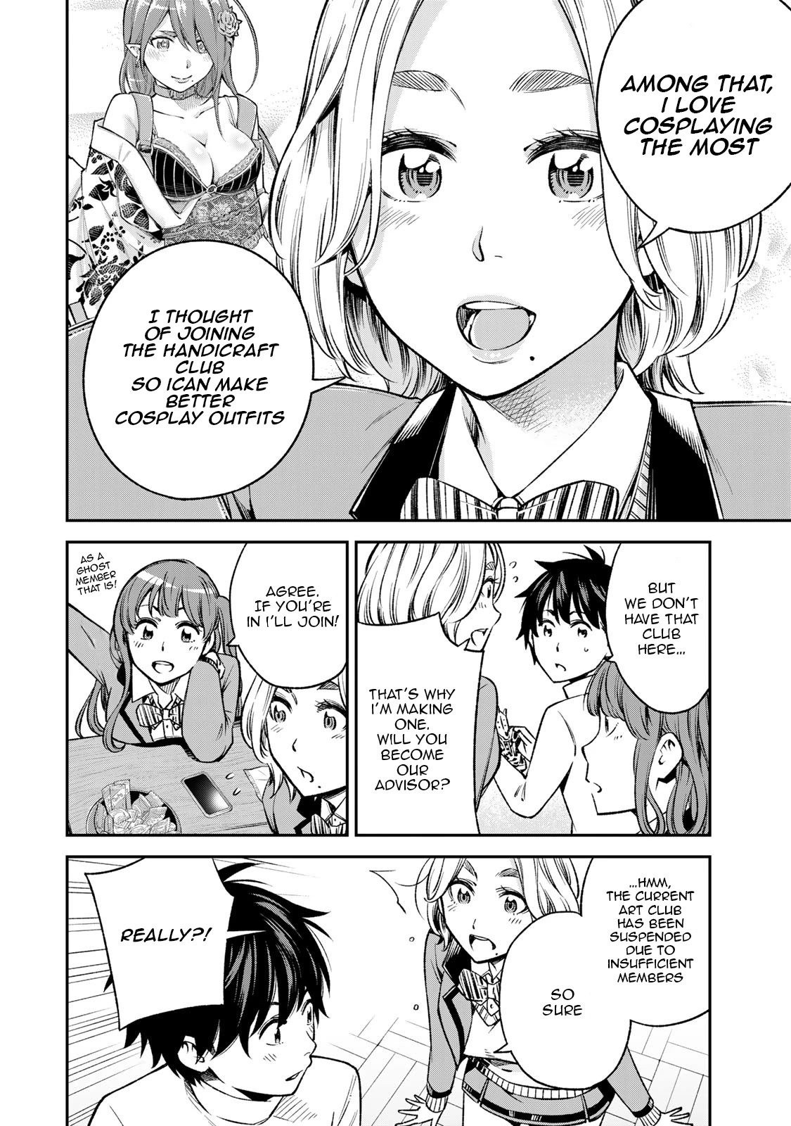 Ora, Yomekko sa ikuda! ~ Kosupure JK no Himitsu no Aijou ~ Chapter 12 page 2 - Chapter 12: Handicraft Club, I'll Do It!