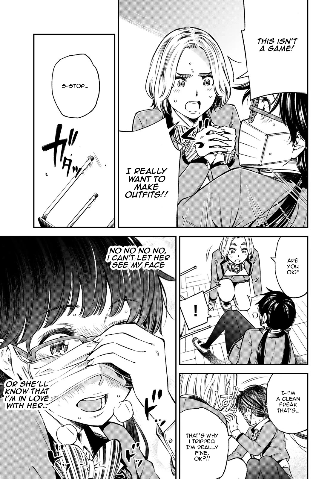 Ora, Yomekko sa ikuda! ~ Kosupure JK no Himitsu no Aijou ~ Chapter 12 page 7 - Chapter 12: Handicraft Club, I'll Do It!