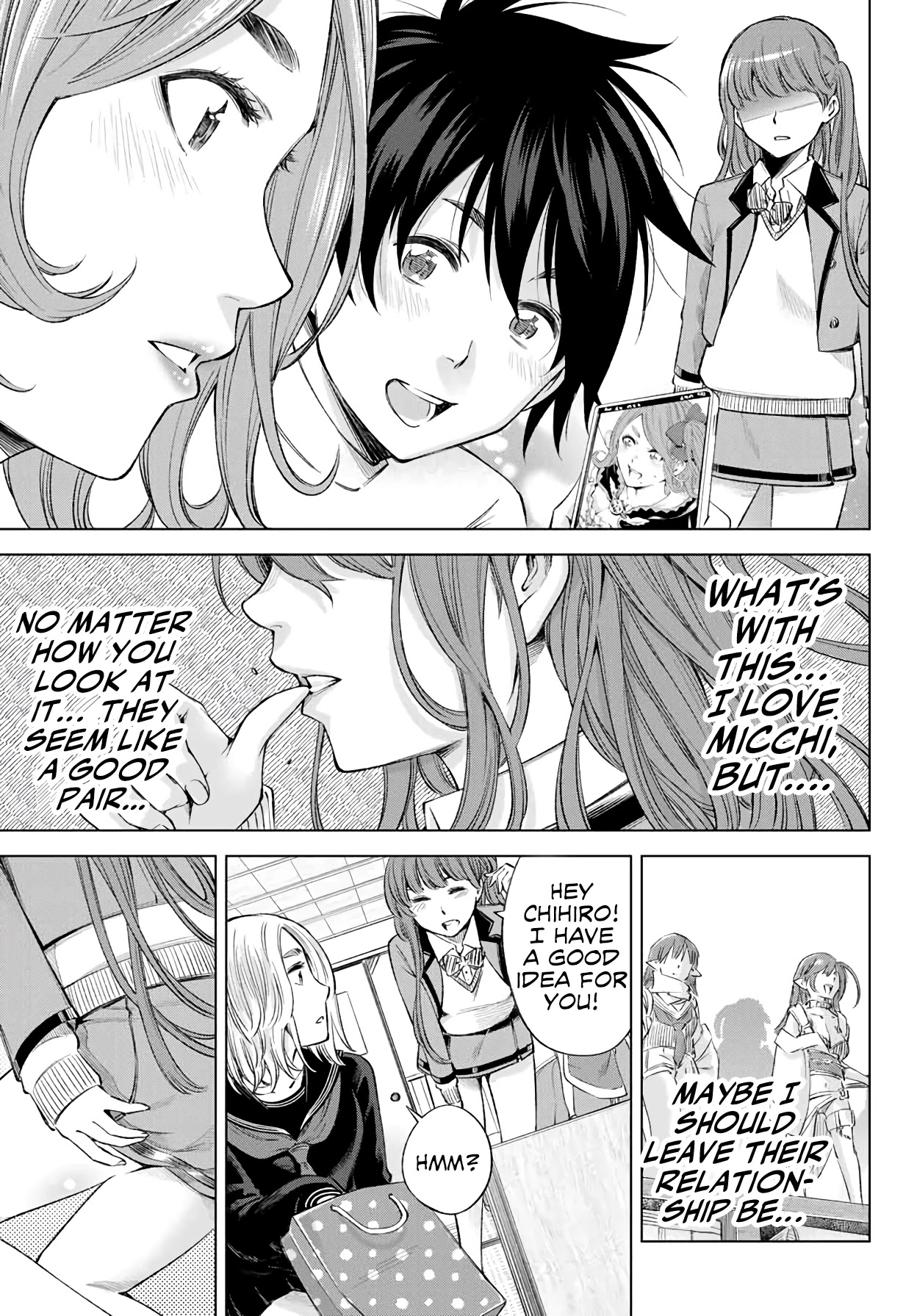 Ora, Yomekko sa ikuda! ~ Kosupure JK no Himitsu no Aijou ~ Chapter 4 page 15 - Chapter 4: Hey, About That...