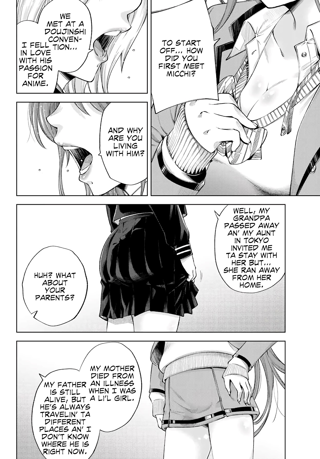 Ora, Yomekko sa ikuda! ~ Kosupure JK no Himitsu no Aijou ~ Chapter 4 page 3 - Chapter 4: Hey, About That...