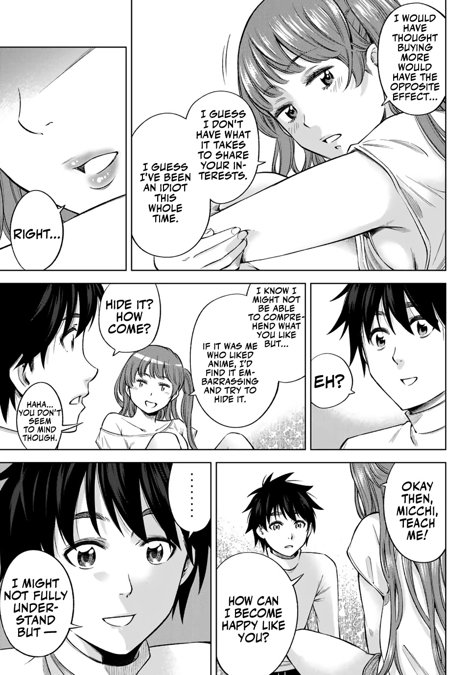Ora, Yomekko sa ikuda! ~ Kosupure JK no Himitsu no Aijou ~ Chapter 7 page 8 - Chapter 7: What I Haven't Seen Before!