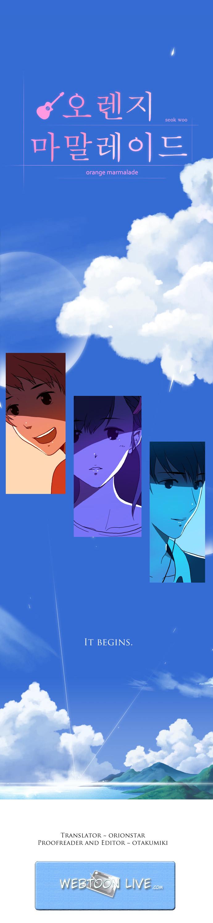 Orange Marmalade Chapter 1 page 2 - Chapter 1: Meeting