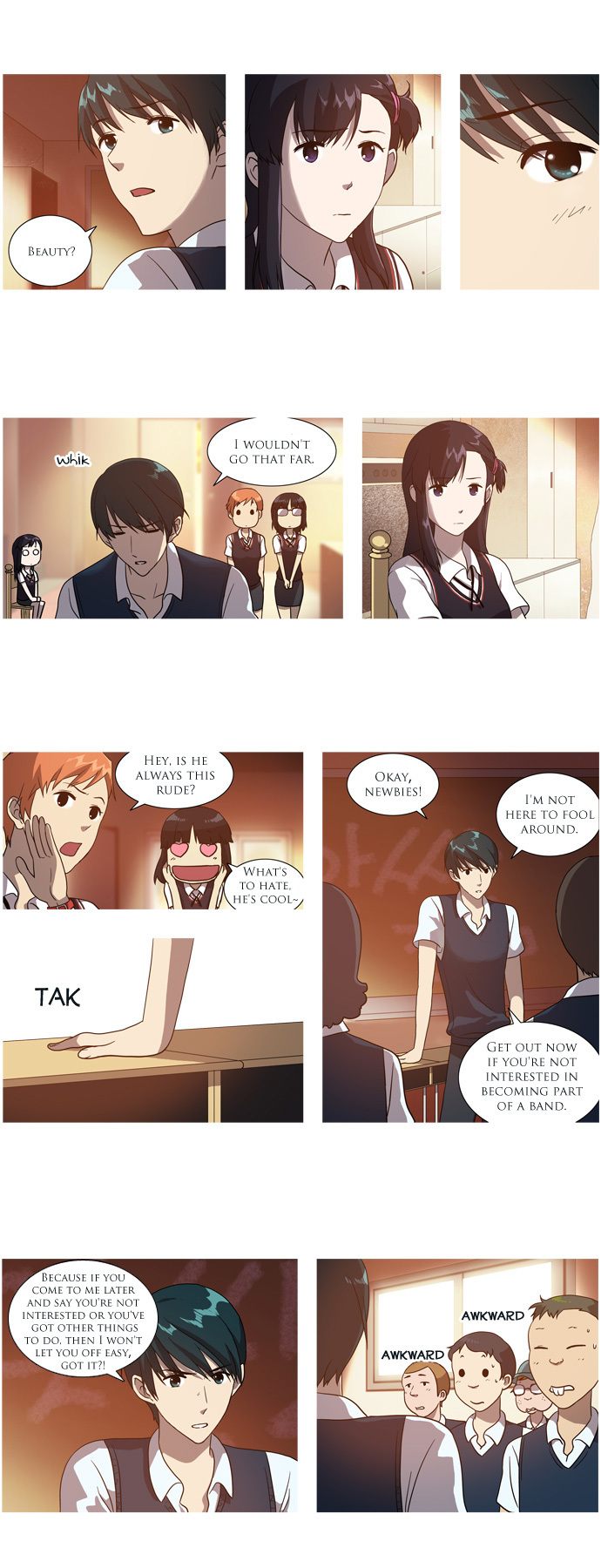 Orange Marmalade Chapter 11 page 10 - Chapter 11: Unorganized Band Club (2)