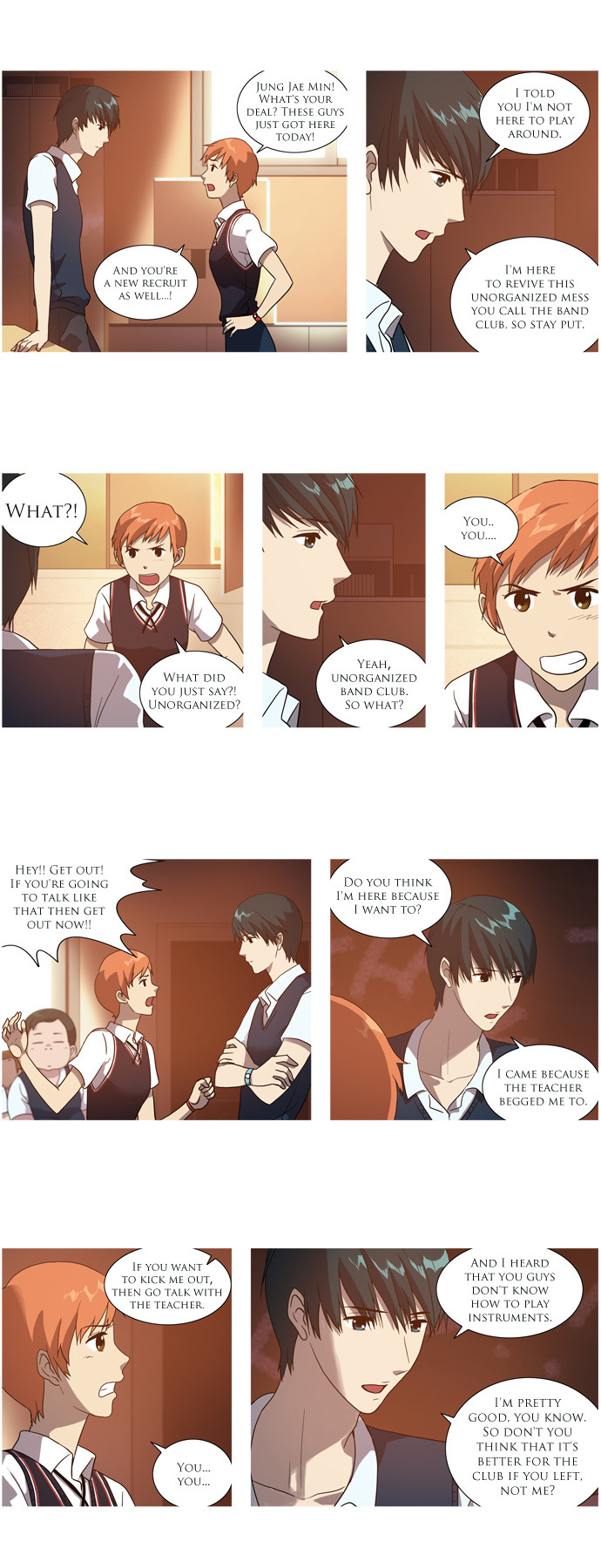 Orange Marmalade Chapter 11 page 11 - Chapter 11: Unorganized Band Club (2)