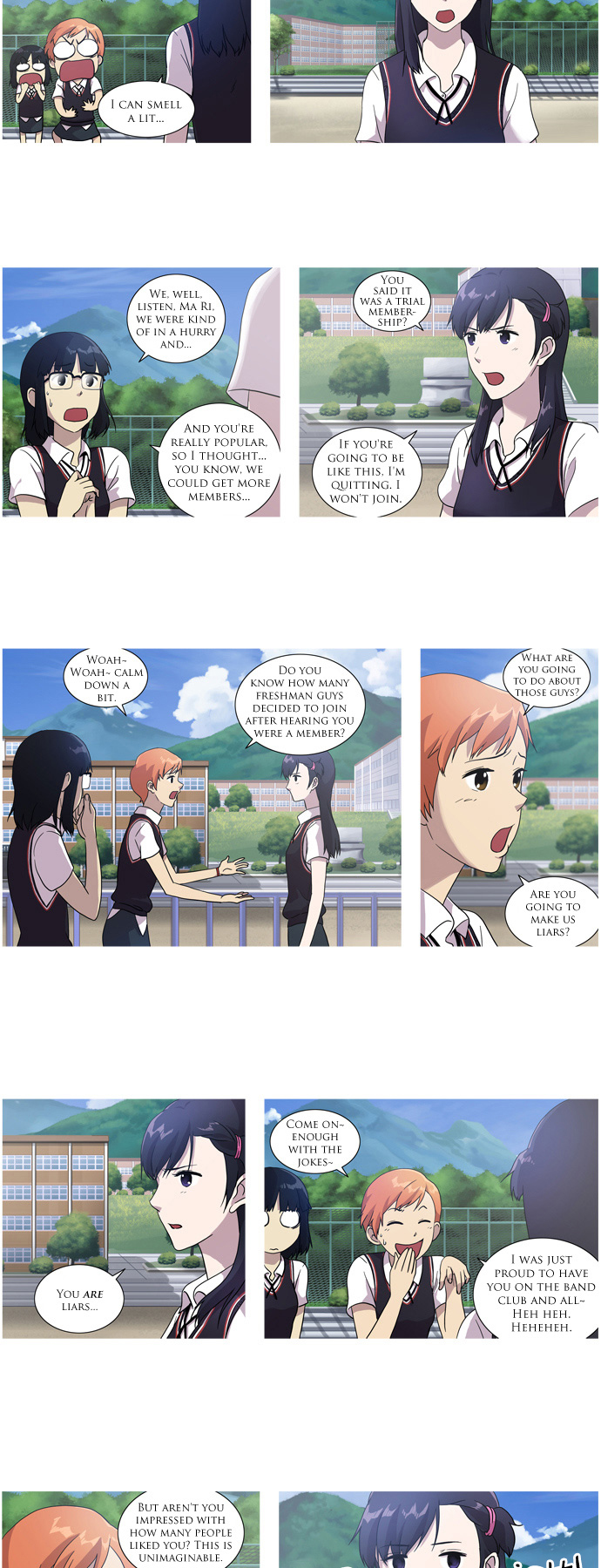 Orange Marmalade Chapter 11 page 2 - Chapter 11: Unorganized Band Club (2)