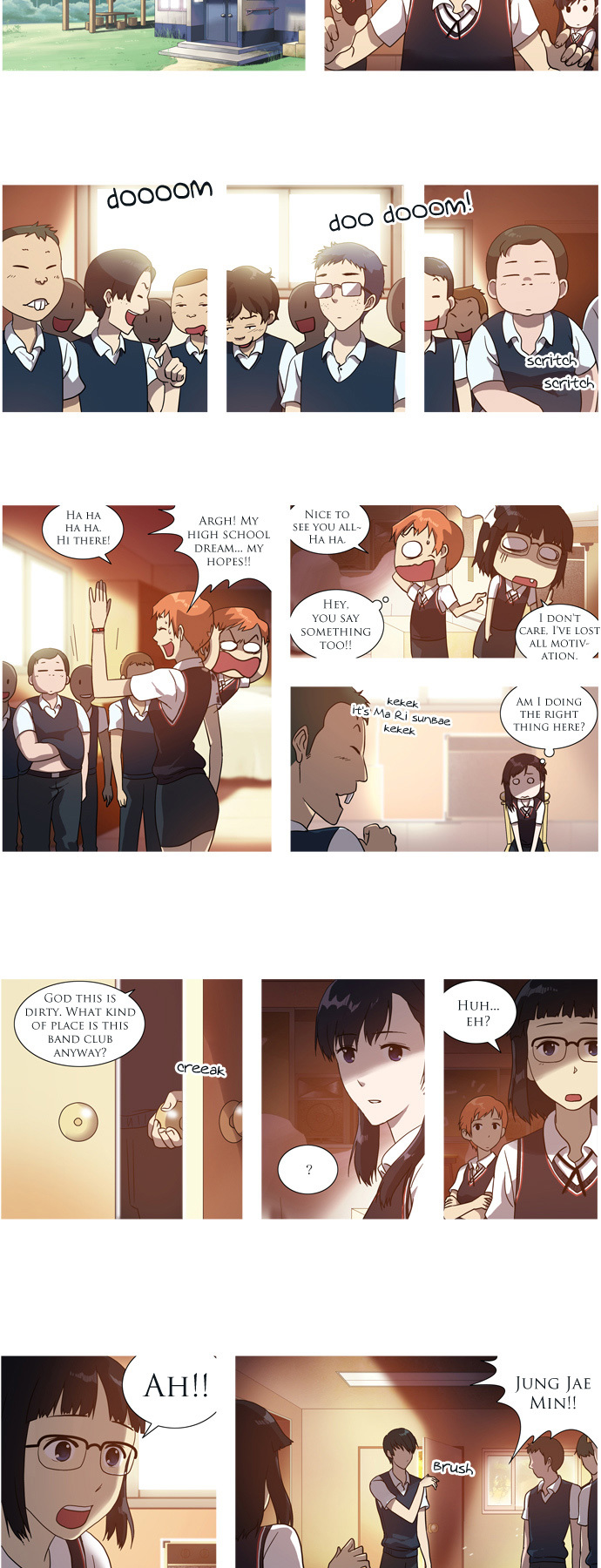 Orange Marmalade Chapter 11 page 6 - Chapter 11: Unorganized Band Club (2)
