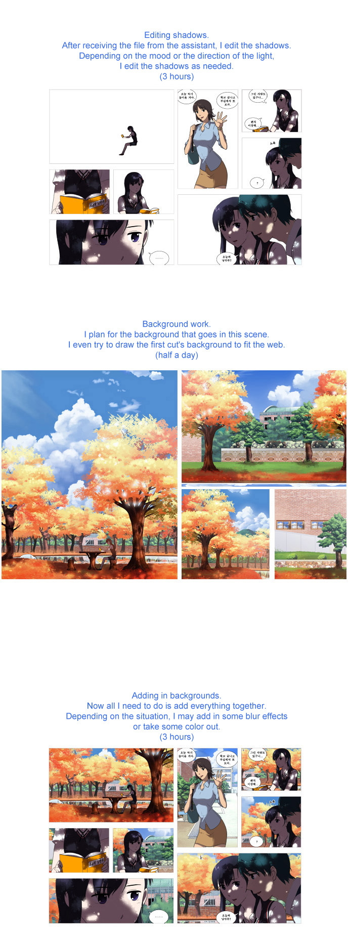 Orange Marmalade Chapter 24.5 page 9 - Chapter 24.5: [Special Chapter: Character Introduction; Initial Concept]