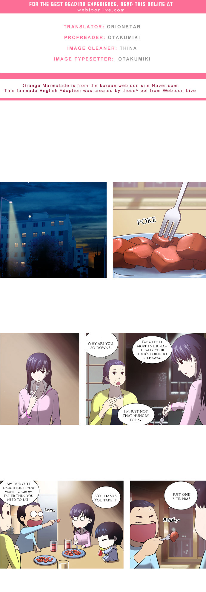 Orange Marmalade Chapter 32 page 1 - Chapter 32: Bird that Cannot Fly (Part 8)