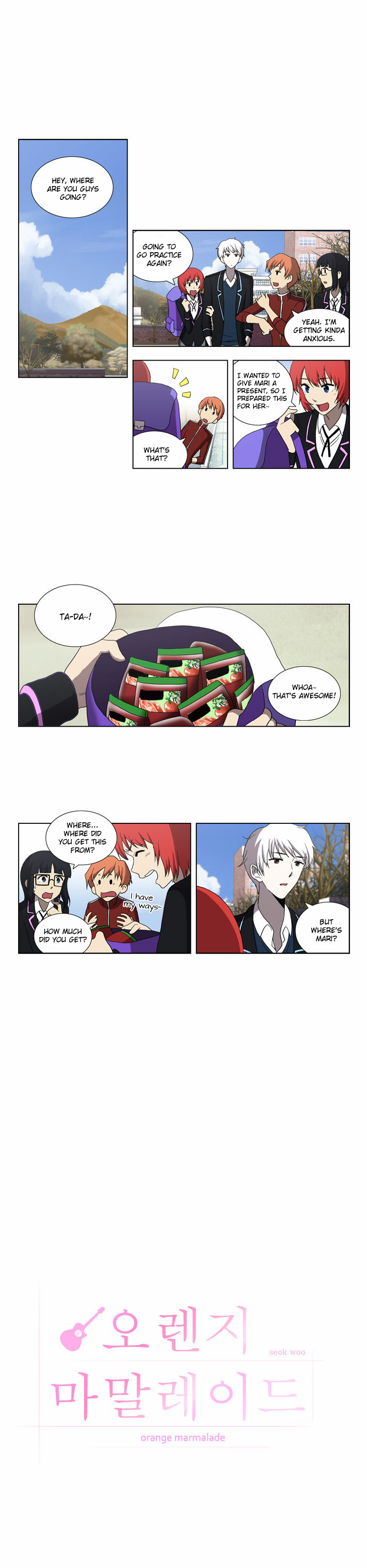 Orange Marmalade Chapter 93 page 1 - Chapter 93: Da Capo (1)