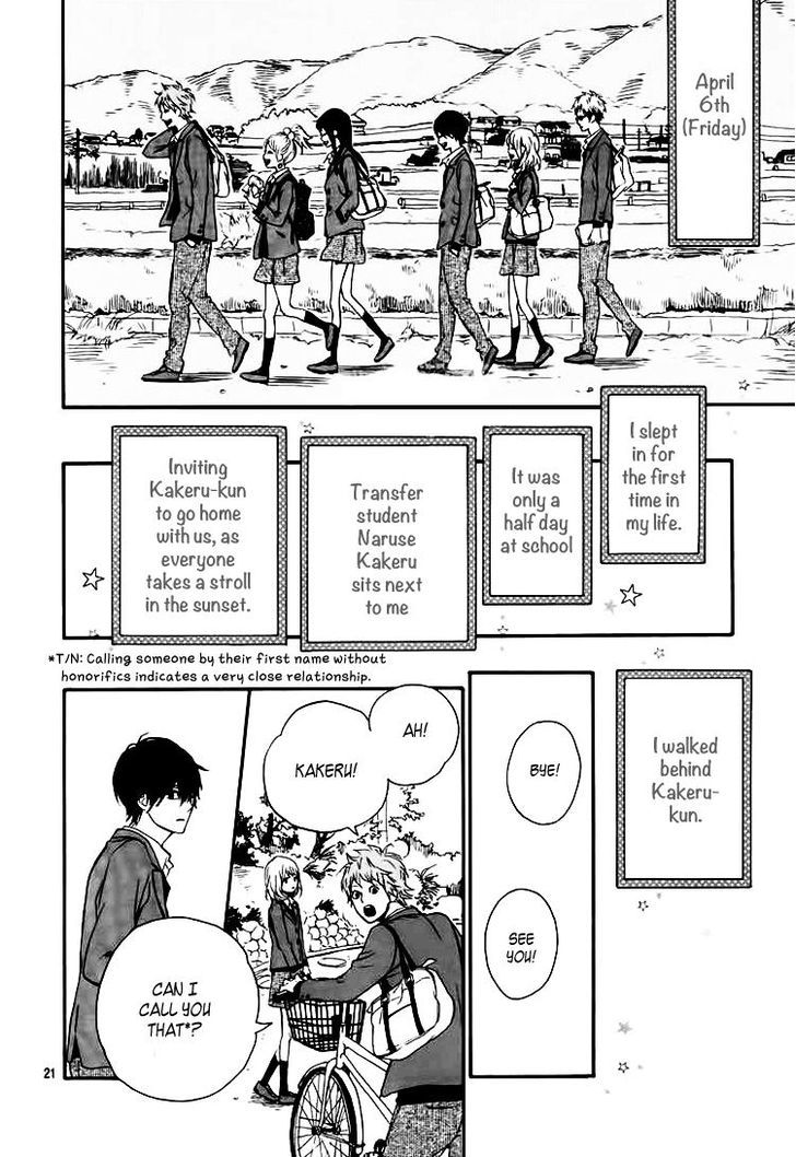 Orange (TAKANO Ichigo) Chapter 1 page 24 - Chapter 1