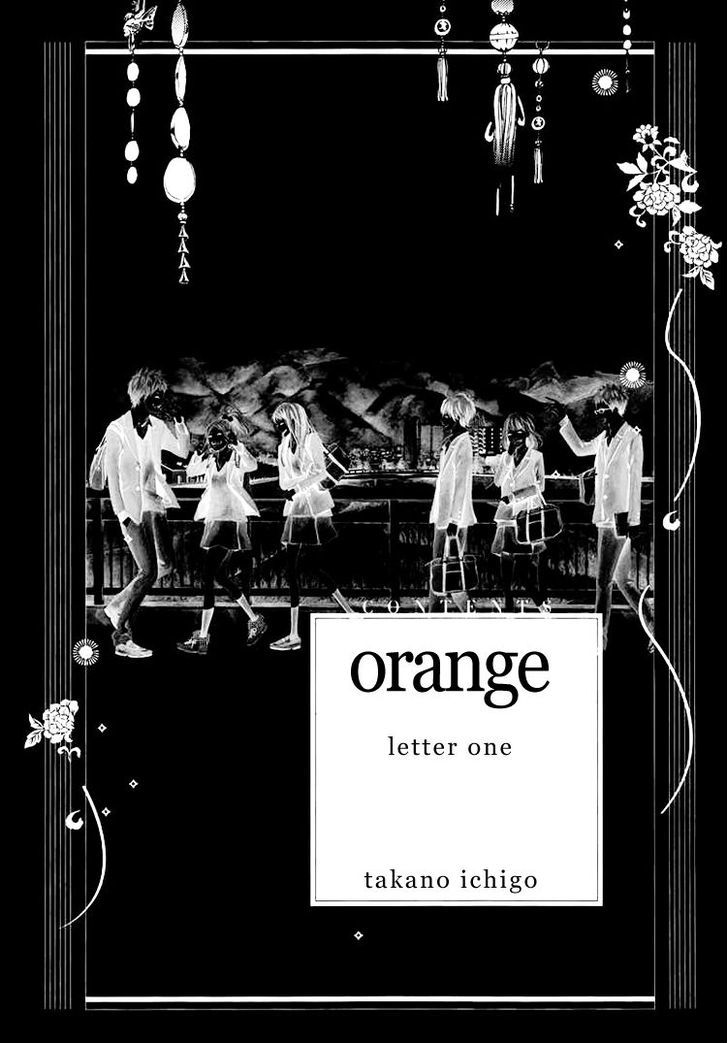 Orange (TAKANO Ichigo) Chapter 1 page 3 - Chapter 1