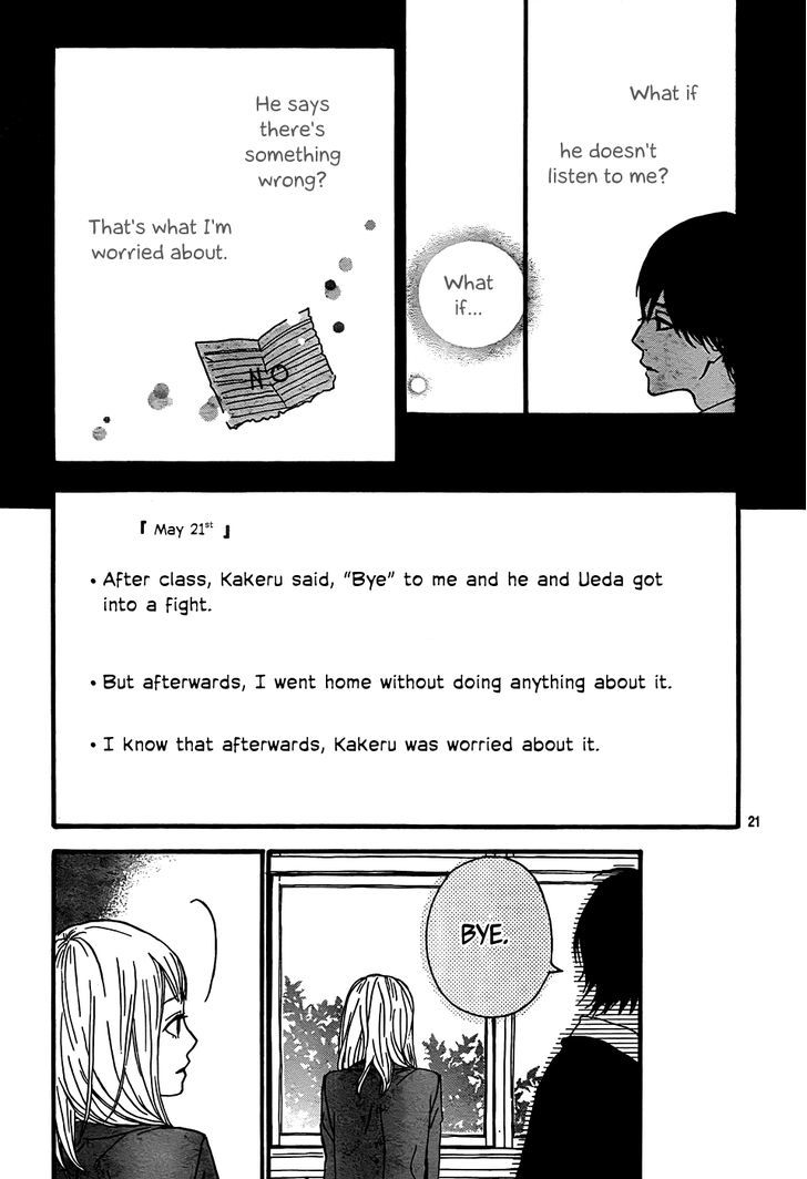 Orange (TAKANO Ichigo) Chapter 4 page 21 - Chapter 4