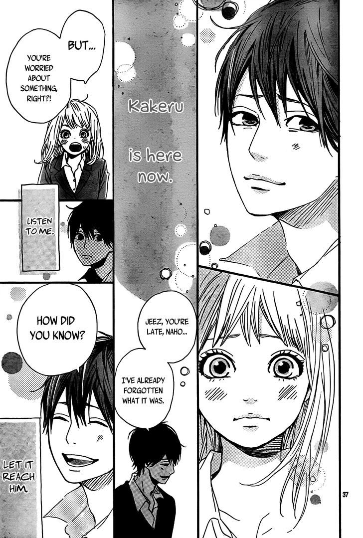 Orange (TAKANO Ichigo) Chapter 4 page 37 - Chapter 4