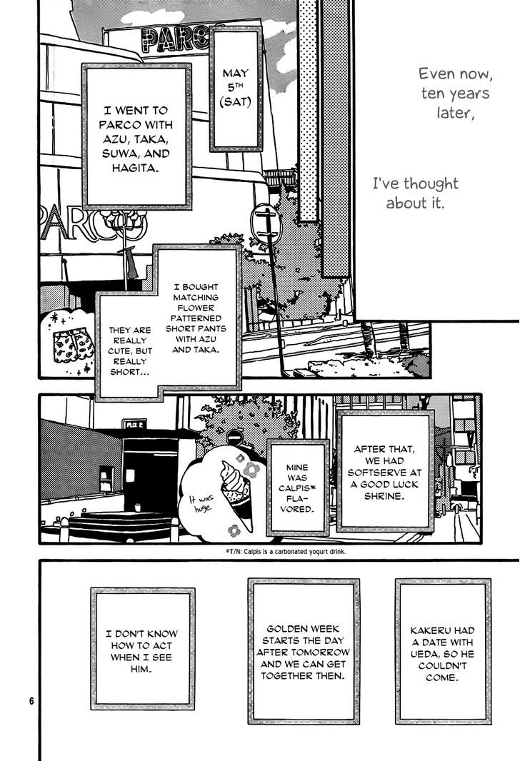 Orange (TAKANO Ichigo) Chapter 4 page 6 - Chapter 4