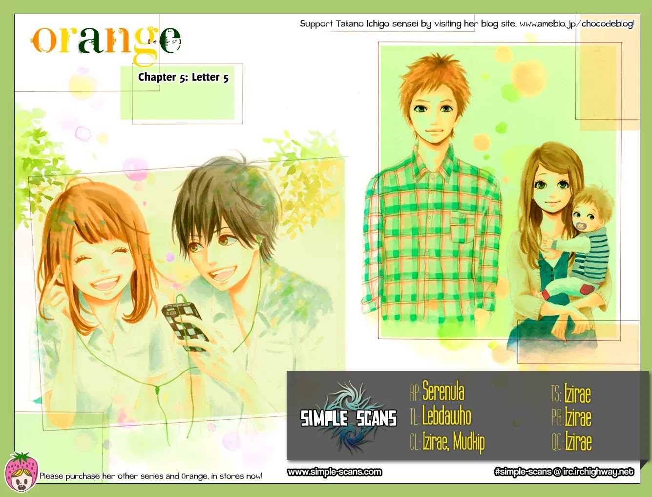 Orange (TAKANO Ichigo) Chapter 5 page 1 - Chapter 5
