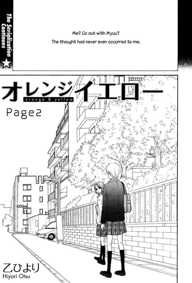 Orange Yellow Chapter 2 page 2 - Chapter 2: Page 2