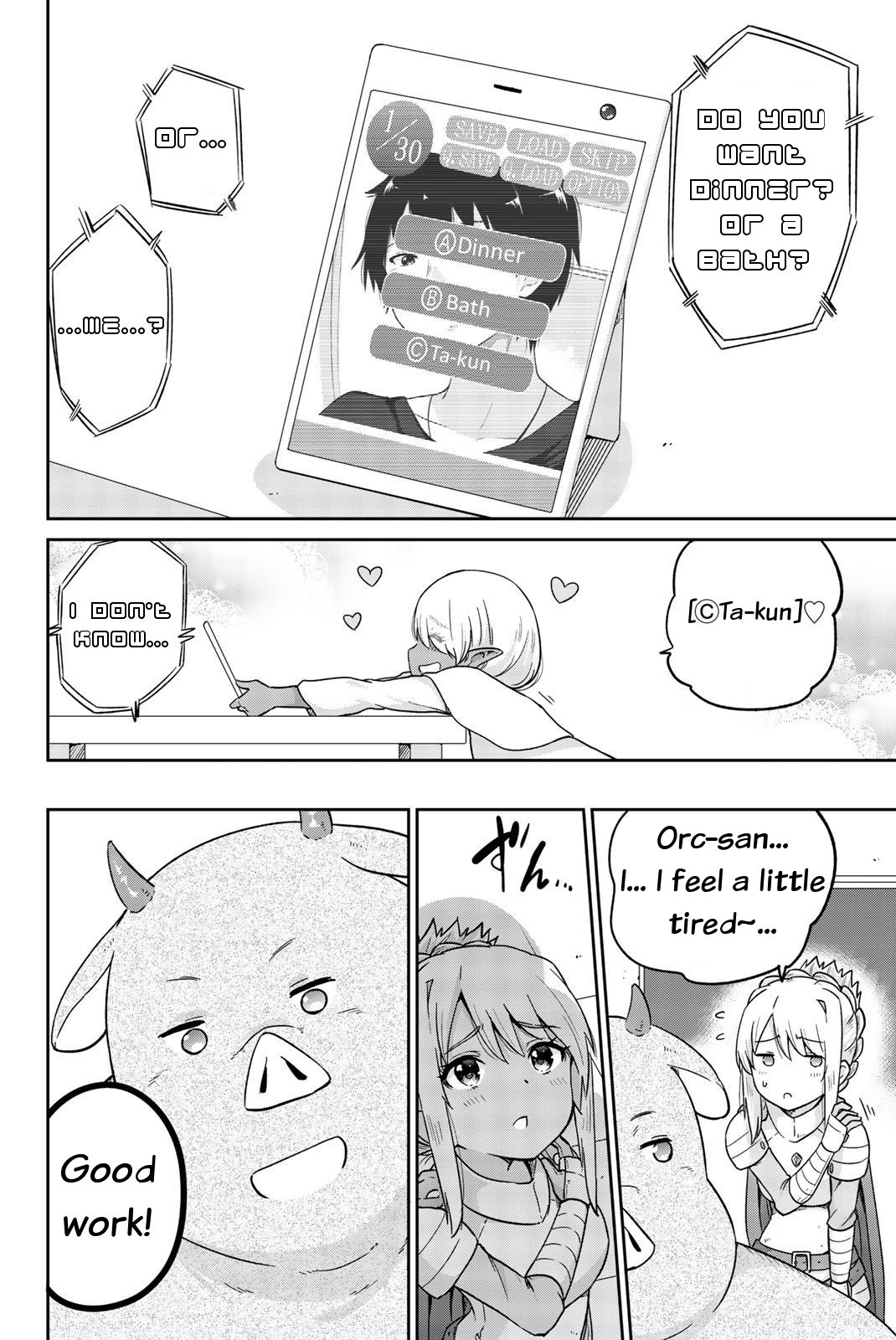Orc ga Okashite Kurenai! Chapter 12 page 10 - Chapter 12: All I want... A breast massage♥