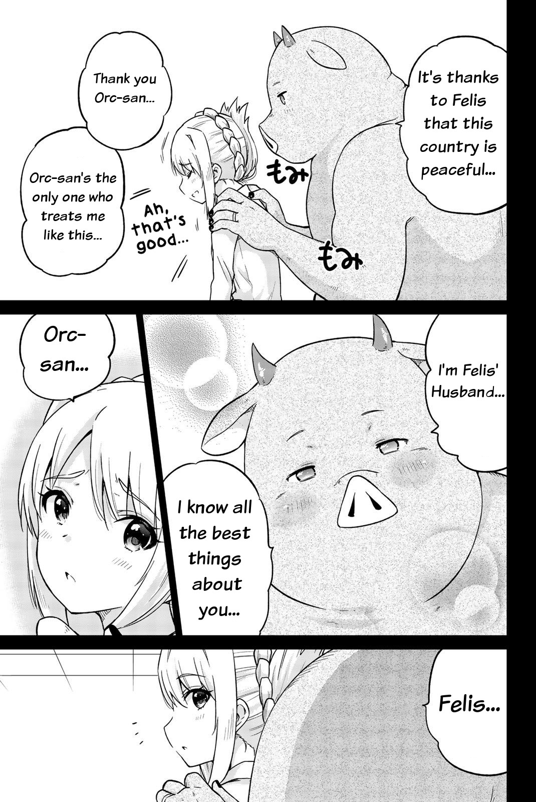 Orc ga Okashite Kurenai! Chapter 12 page 7 - Chapter 12: All I want... A breast massage♥