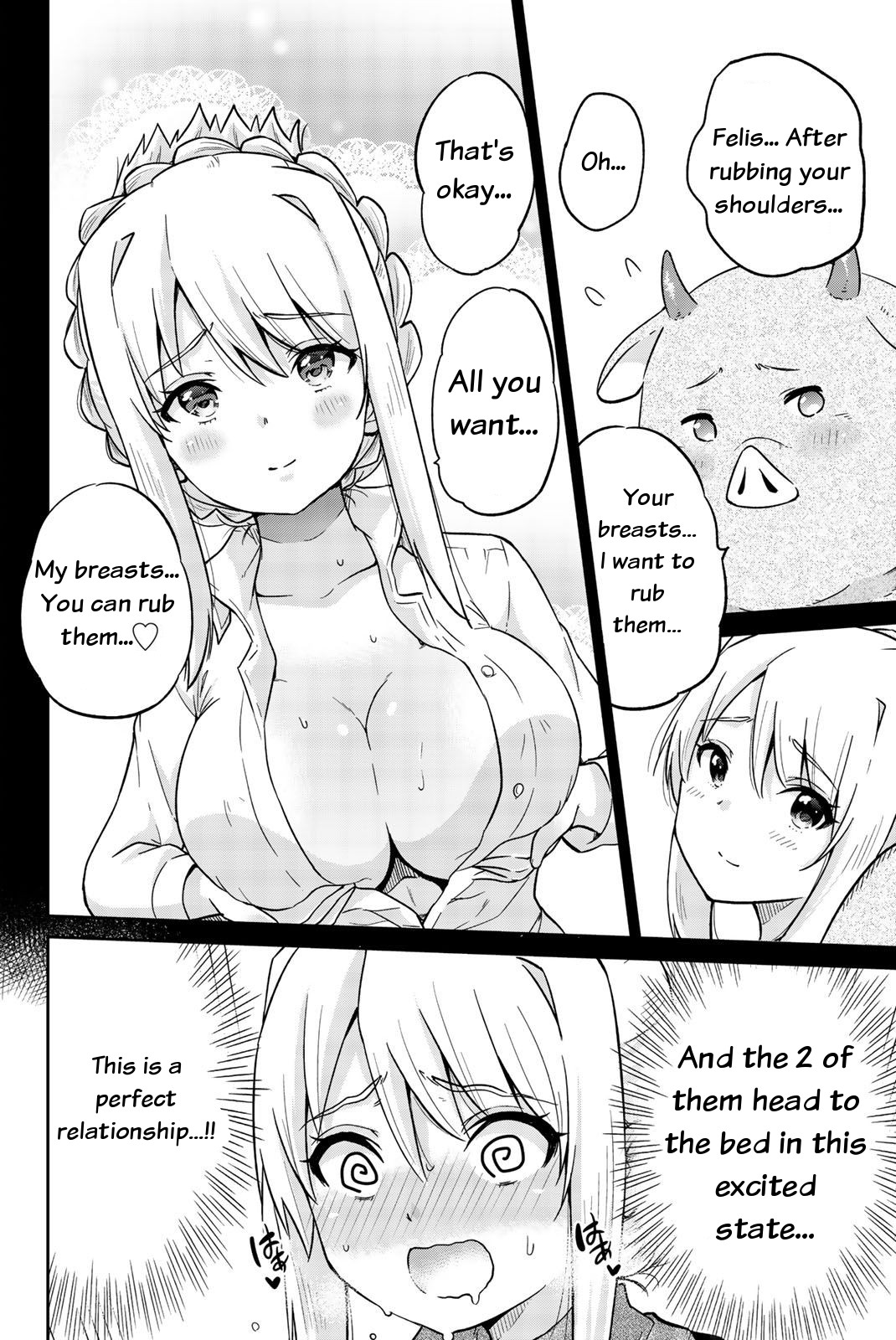 Orc ga Okashite Kurenai! Chapter 12 page 8 - Chapter 12: All I want... A breast massage♥