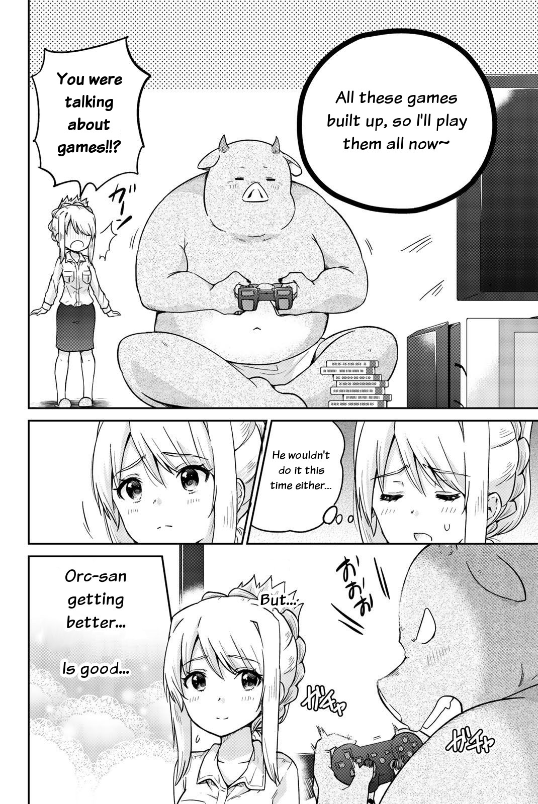 Orc ga Okashite Kurenai! Chapter 14 page 10 - Chapter 14: A lot came out